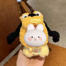 1pc/3pcs We Are Starman Series Cute Starman Superhero Keychain, DIY Pink Bucket Hat Bag Pendant - Multicolor - View 7