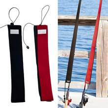 175cm Neoprene Elastic Fishing Rod Protective Sleeve, Dust-Proof, Lightweight, Portable, Wear-Resistant, Reusable Hunting And Fishing Accessory - Multicolor - View 1