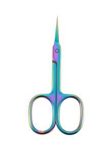 4pcs/3pcs/2pcs/1pc Professional Stainless Steel Curved Tip Precision Scissors, Multi-Functional Beauty Scissors For Trimming Facial Hair, Eyebrows, Eyelashes, Beard, Nose Hair, Ear Hair, Suitable For Men And Women,Makeup,Cheap,Room Decor,Vanity,Travel,Bedroom,Makeup Accessories