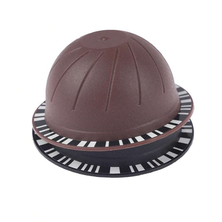 1PC Cápsula de Café Reutilizable Aproximadamente 60 Veces Para  Vertuo Vertuoline Cápsulas Recargables 150ML/230ML - Marrón - Ver 1