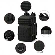 HAMGOO Tactical Backpack 45L With Molle System Large Capacity Military Waterproof For Emergencies Hiking And Camping - Backpack For Outdoor Activities - Nhiều màu - Xem 2