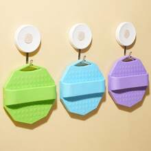 Silicone Body Scrubber, Gentle Exfoliating Brush, Deep Cleansing And Massage Tool, Ergonomic Handle, 10cm 3.94 Inch For Skin Renewal