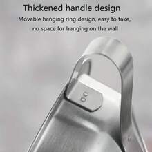 1PC Stainless Steel Funnel, Funnel Kitchen Conical Oil Spout, Wine Spout, Round Tube With Handle Funnel, Wine Spout, Filter Mesh, Large-Diameter Stainless Steel Funnel, Conical Funnel, Oil Spout Hanging Type, Kitchen Home Use For Pouring Wine Or Oil