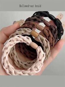 Kiểu băng đô tết tóc mới dành cho nữ này có độ đàn hồi cao, kiểu buộc tóc đuôi ngựa cao và hình chú thỏ dễ thương. Băng đô đa năng và đơn giản này phù hợp để sử dụng hàng ngày và làm quà tặng. - Nhiều màu - Xem 8