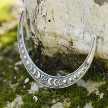 1 Piece Vintage Viking Crescent Hair Fork Clip Mandala Pattern Mysterious Design Textured Vintage Colors Stable Fixation Elegant Goddess Hair Accessory For Women Thick Hair Mother's Day 2026 Best Mom Gift For Mom Mum Gift Gift For Grandma Sentimental Heartfelt Unique Surprise Gift - Bạc cổ - Xem 7