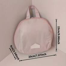 1pc Portable Spherical Travel Organizer Bag, 3-In-1 Underwear Storage Pouch With Small Compartment, Suitable For Storing Bras, Panties, Socks, Ideal For Trips And Luggage