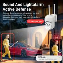 1080P HD Drahtlose Sicherheitskamera Set, 3MP Auflösung, Verbessertes Farbiges Nachtsicht, Zwei-Wege Audio, Schwenken/Neigen/Zoomen, Bewegungsverfolgung