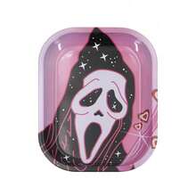 2pcs Halloween Smoking Set, W/Rolling Tray, 4-Piece Aluminum Alloy Grinder, Easy To Carry And Storage, Gifts For Girls, Back To School,Halloween Party, For Smokers - 2件套裝 - 查看 10