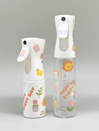 زجاجة رذاذ ضغط عالي احترافية مع ملصقات DIY، سعة 200مل/300مل/500مل رذاذ ضغط عالي أوتوماتيكي ناعم، قابلة لإعادة التعبئة، أداة تصفيف الشعر، منتج العناية بالشعر والاكسسوار، ضروريات السفر للصالون والجمال