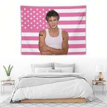 Rapper Music Tapestry Flag For Teen Bedroom Wall Hanging College Decor Art Music Album Poster Hanging Tapestry - 彩色 - 查看 6