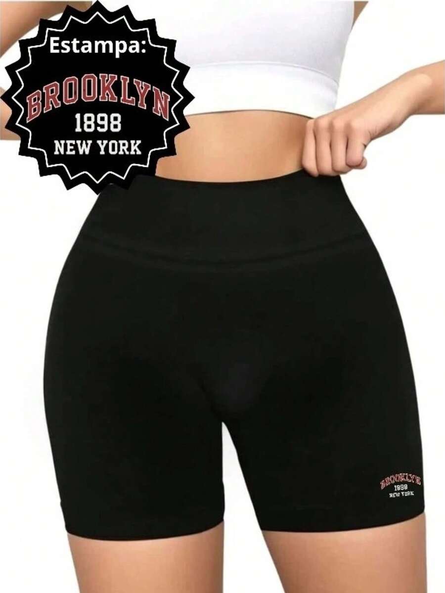 Women's High Waist Shorts Comfortable, Stylish And Perfect For Summer STYLISH PRINTS PRINTED SHORTS - BROOKLYN - 查看 1