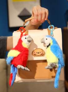 1 szt. Słodki ptak i papuga interaktywna pacynka ręczna, interaktywna pluszowa lalka ręczna prezent dla chłopców i dziewcząt