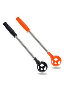 1pc Telescopic Golf Ball Retriever, Stainless Steel Golf Ball Picker, Convenient For Retrieving Balls In Water, Great Gift For Golfers