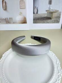 Fashionable & Versatile Satin Foam Headband, 2025 New High Crown Pressure Washing Face Headband, High-End Hair Accessories For Women, Hair Band, Makeup, Hair Hoop ,Hairband For Women Head Accessories