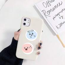 500pcs/Roll Line & Round Face Stickers, Children Reward Stickers, Sticker Sheets For Decoration On Glasses, Cups, Notebooks, Phone Cases, Luggage, Fridge, Computers, Scrapbooking, DIY, Waterproof, No Residue - Multicolor - View 4