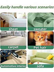 4pcs/Set Pet Hair Remover, For Laundry Use Only, Reusable, Pet Hair Removal Tool, Dog Hair Catcher