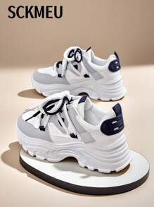 SCKMEU 1 双女士时尚休闲轻便运动百搭潮流学生运动鞋