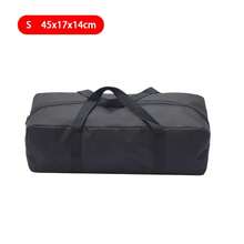 Bolsa de almacenamiento grande 600D Oxford impermeable, bolsa de almacenamiento multiusos, suministros de camping al aire libre, herramienta de almacenamiento, bolsa de viaje plegable 1PC - S 45X17X14cm - Ver 3