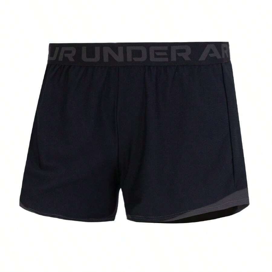 Under Armour Pantalones cortos Play Up 2.0, pantalones cortos de entrenamiento profesionales para mujer, de punto suave y holgado 1362517-001 - Negro - Ver 1