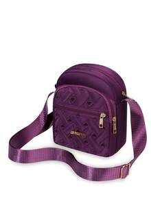 1 chiếc túi đeo chéo thời trang nữ bằng vải Oxford, kiểu dáng giản dị và đa năng - Ví đựng tiền xu - Nhiều màu - Xem 10