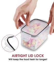 30pcs  Kitchen Decor And Accessories,Vanity,Food Jars And Dispensers, Plastic Airtight Food Storage Containers For Cereals, Snacks And Sugar, Grain Dispensers With Labels And Markings, Dishwasher , Kitchen Accessories,Local Warehouse,Organization And Storage