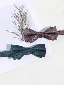 1 Stück Herren Mode Business Stil Cashew Muster Fliege, geeignet als Geschenk und für den täglichen Gebrauch, ganzjährig