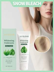 1 Pack Of 30g Underarm Whitening Care Cream, Underarm Brightening And Dull Cream, Underarm Whitening Cream, Brightening Cream, Refreshing And Non-Sticky, Gentle And Nourishing Smooth Underarm Skin Daily Cream, Suitable For A Variety Of Skin Types, Brightens And Radiates, Helps Improve Underarm Dullness, And Makes The Skin More Translucent