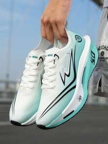 أحذية رياضية للرجال مزودة بلوح كربوني للاستخدام الخارجي، أحذية للجري والتدريب والنصف ماراثون والجري السريع؛ أحذية رياضية للنساء، أحذية للمنافسات الرياضية والميدان والطرق، أحذية جري للنساء مصنوعة من شبكة تنفس مقاومة للتآكل وامتصاص الصدمات ومانعة للانزلاق