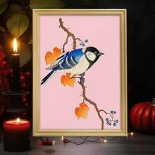 1pc 30*40cm(12*16inch)/40*60cm(16*24inch) Outer Framed Colorful Eclectic Wall Art Decor, Famous Artist Posters, Eclectic Room Decor Aesthetic, Vintage Minimalist Wall Decor, French Country Decor Plants Bohemian Wall Decor Bedroom Dormitory (L)Y - Gold - View 6