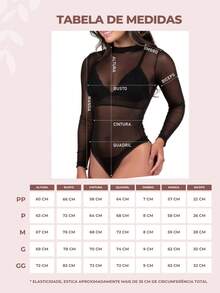 Women Bodysuits - Negro - Ver 4