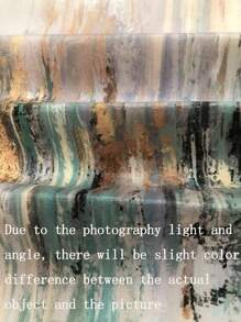 1入組圖形圖案靠墊套無填充物現代針織面料裝飾抱枕套家用