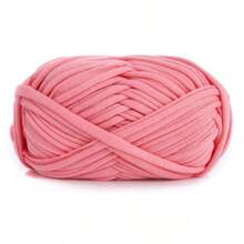 3pcs/300g Elastic Fabric Crochet Yarn, 2cm T-Shirt Yarn, Knitting Yarn Fabric For Crochet, Summer Handmade DIY Blanket Cushion Crochet Projects - Multicolor - View 23