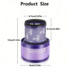 Dyson HEPA Filter Replacement Parts For V11 Torque Drive, V11 Animal, V15 Detect, SV14 Cordless Vacuum
