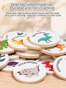 Children's Early Childhood Educational Memory Chess Toys. Dinosaur Matching Game Matching Toys. Focus Training Toys.