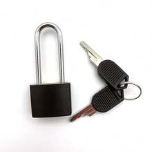 Mini Metal Padlock (With 2 Keys) - Durable Extended Small Lock In Multiple Colors, Suitable For Luggage, Gym Lockers, Drawers, Backpacks And Jewelry Boxes - Designed To Be And Fashionable