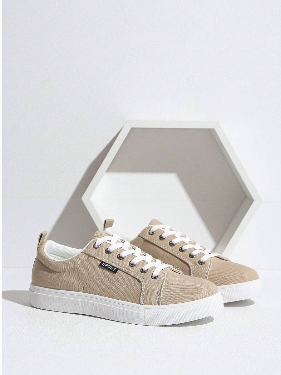 2025 New Spring/Autumn Women's Fashion Casual Sneakers, Anti-Slip Student Sports Shoes, Canvas Breathable