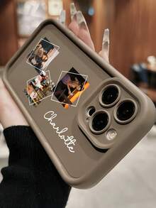 Customized Photo And Name Phone Case, DIY Personalized Phone Case. Personalized Photo And Name Design Phone Case. Full Coverage Phone Case, Lens Protection. Comfortable Feel, Anti-Fall Shock Absorption. The Best Gift For Your Best Friends, Family, Couples. Compatible With IPhone 11/12/13/14/15 Pro Max, Galaxy A15/A25/A35/A55/S23/24 Ultra, Redmi, OPPO,2025phonecase