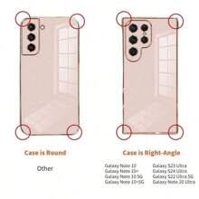 1 件简约彩绘手机壳，太空主题防震/TPU 硅胶软边豪华保护套，带防尘孔，兼容三星 Galaxy S24 Ultra/S24 Plus/S24/S23 Ultra/S23 Plus/S23/S22 Ultra/S22 Plus/S22/S21 Ultra/S21 Plus/S21 FE/S23 FE/S20 Ultra/S20 Plus/S20 FE 和镜面支架 + TPU 硅胶软边全覆盖高端保护壳，适用于 OPPO A5x/C1 2 3 4 5 6 7 8 9/9 8 7 6 5 4 3 2 1 和 OPPO A1 2 3 4 5 6 7 8 9 9 8 7 6 5 4 3 2 1 防水防摔防刮 - 金色 - 查看 10