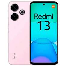 Celular Xiaomi Redmi 13x Dual SIM 256GB 16GB RAM  Câmera 108MP Tela 6.79" Versão Global - Rosa chiclete - Visão 1