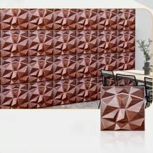 A Set Of White Laser 3D Diamond Pattern PVC Wall Panels-Perfect For Living Room, Bedroom, Kitchen, TV Background, Corridor And Office Decoration, Holiday Wall Stickers, Christmas And Winter Decoration