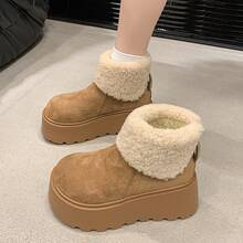 Women Snow Sneakers - Brown - View 3
