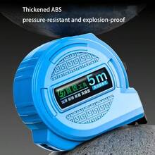 The Newly Upgraded Blu-Ray Tape Measure Is Waterproof, Wear-Resistant, Drop-Resistant, Thickened Shell, High-Accuracy Measurement 5m7m10m, And A Variety Of Specifications Are Available For Selection