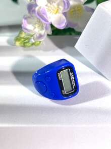 LED Finger Ring Counter, Elastic Ring Counter With Digital Display, Electronic Hand Tally Counter, Counting Ring Counter, Counting Clicker For Warehouse Inventory - Multicolor - View 6