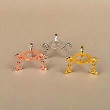 1 Stück eleganter Kristallkugelständer - moderner Eisen-Dreifuß Präsentationshalter für 3-7cm Kugeln, ideal für Hochzeitsdekoration und Heimdekoration, tolles Geschenk, Kristall-Präsentationsständer