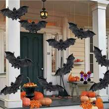 Halloween Black Bat Decorations, Party Decor