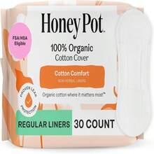 The Honey Pot Company - Sanitary Pads For Women - Non-Herbal Overnight W_Wings - Organic Cotton Cover, &Amp; Ultra-Absorbent Pulp Core - Feminine Care - FSA &Amp; HSA Eligible - 12 Ct - ColourH - 查看 2