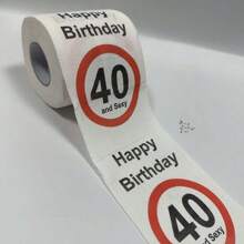 10*10CM pro Blatt, 250 Blatt 2-lagig oder 150 Blatt 3-lagig Toilettenpapier-Rolle mit digital bedrucktem Geburtstagsmuster, farbiges Toilettenpapier mit digitalem Muster