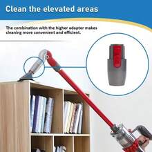 适用于戴森 V7 V8 V10 V11 V15 吸尘器的快速释放顶部底部适配器零件低位适配器备用零件配件