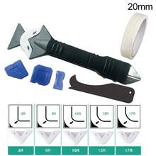 9-In-1 Silicone Scraper, Glue, Caulk Remover, Caulk Applicator, Polisher, Smooth Caulk, Beauty Sewing Tool Set, Floor Mold Remover Manual Tool Kit - As Shown - View 13