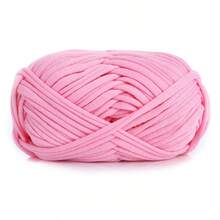 3pcs/300g Elastic Fabric Crochet Yarn, 2cm T-Shirt Yarn, Knitting Yarn Fabric For Crochet, Summer Handmade DIY Blanket Cushion Crochet Projects - Multicolor - View 11